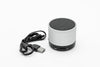 Bluetooth Cylinder Speaker - Silver