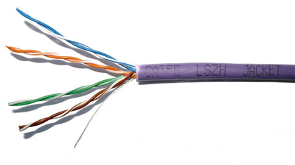  cat5e utp solid cable /305M CAT5E UTP SOLID CABLE (LSZH) VIOLET 