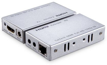 HDMI Extender over Cat5e/Cat6 (50m) w/IR control, box qty 20 - Netbit UK