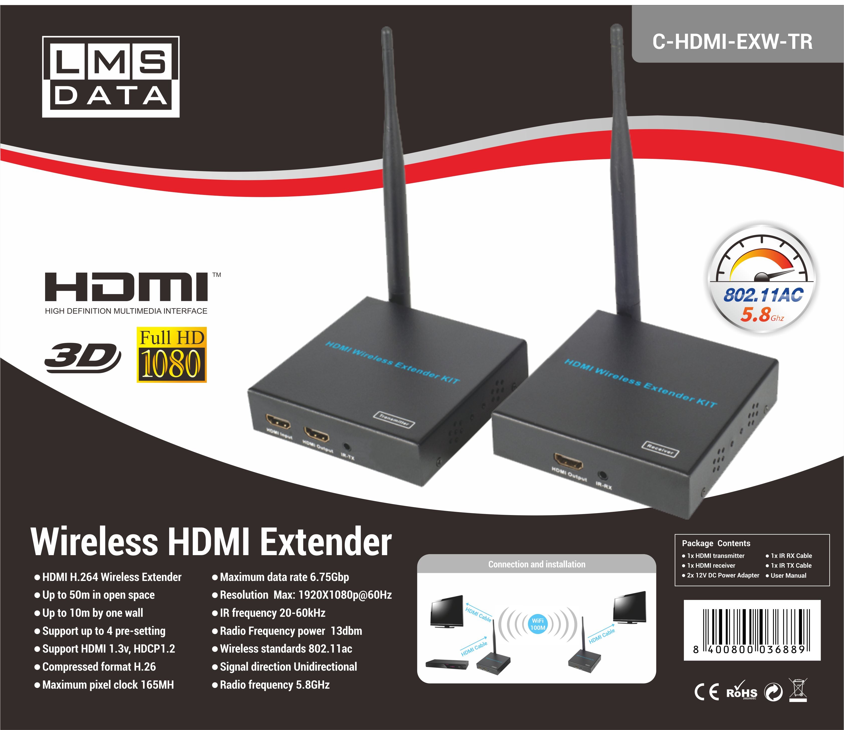 Wireless HDMI Extender Kit - Netbit UK