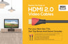 High Speed 4K HDMI2.0 Cable -10.0m (Retail Box)