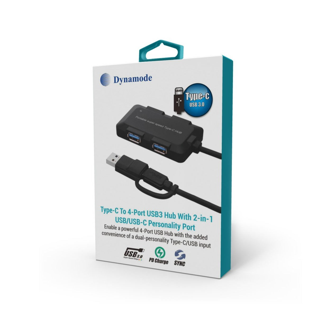 USB3.0 Type-C to 2 in 1 USB3.0 Hub - Netbit UK