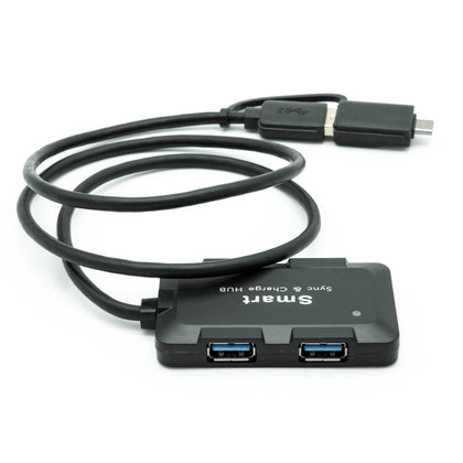 USB3.0 Type-C to 2 in 1 USB3.0 Hub - Netbit UK