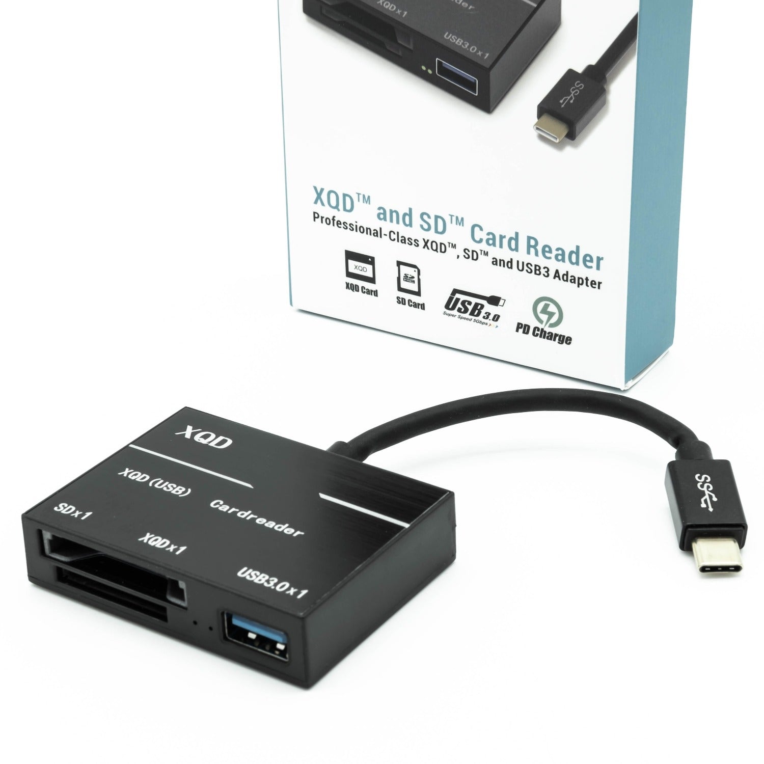 USB3.0 Type-C to Professional XQD(tm) USB3.0 Card Reader - Netbit UK