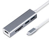USB3.0 Type-C to 3 Port USB3.0 Hub & Card Reader