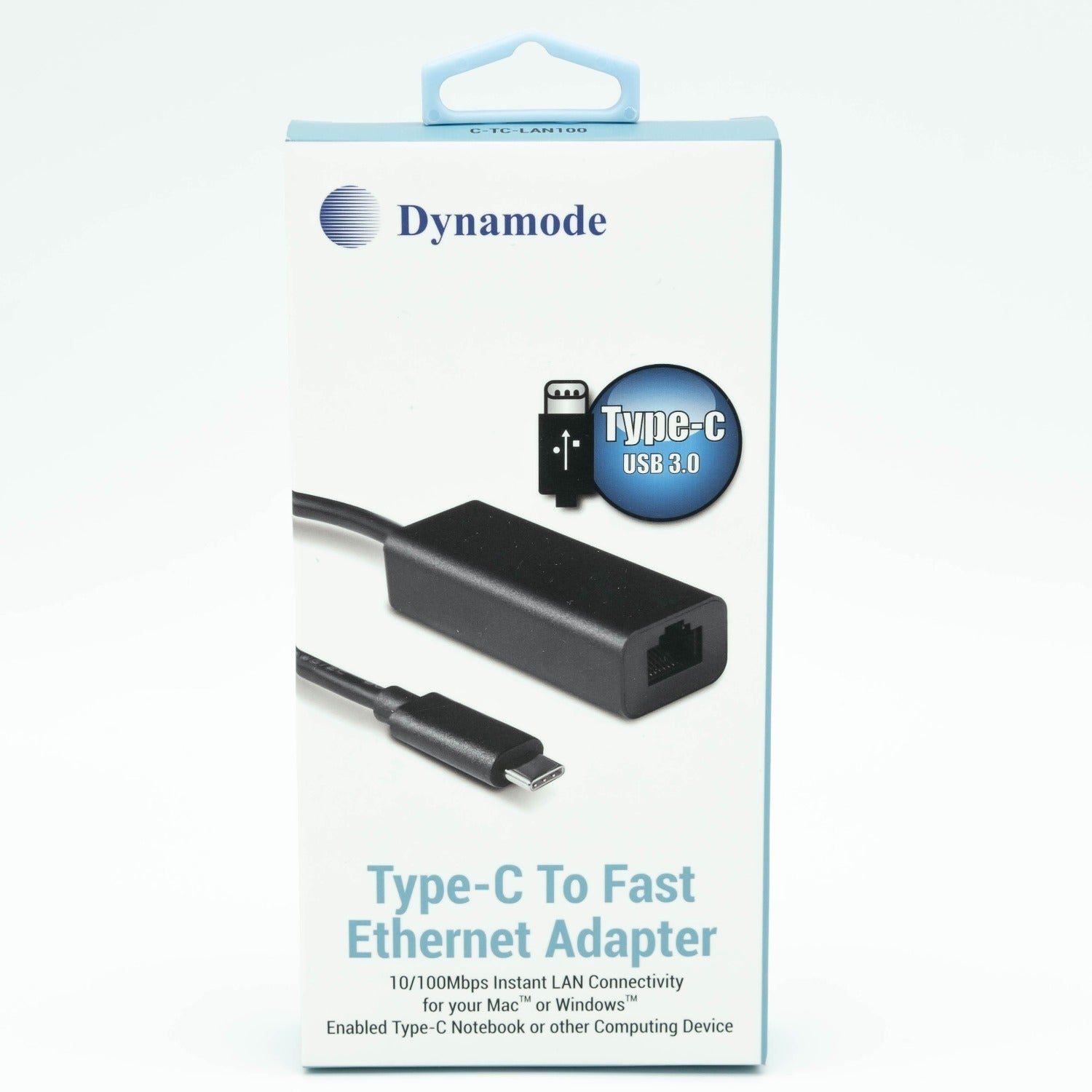 USB3.0 Type-C to RJ45 Fast Ethernet Adapter (10/100) - Netbit UK