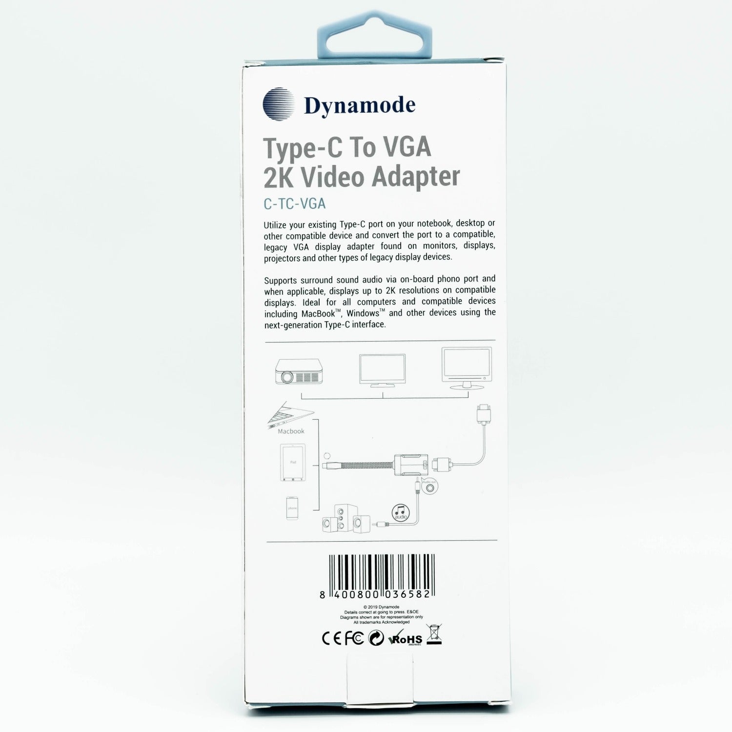 USB3.0 Type-C to VGA Adapter