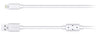 USB2.0 to Lightning Cable - thick cable with ferrite