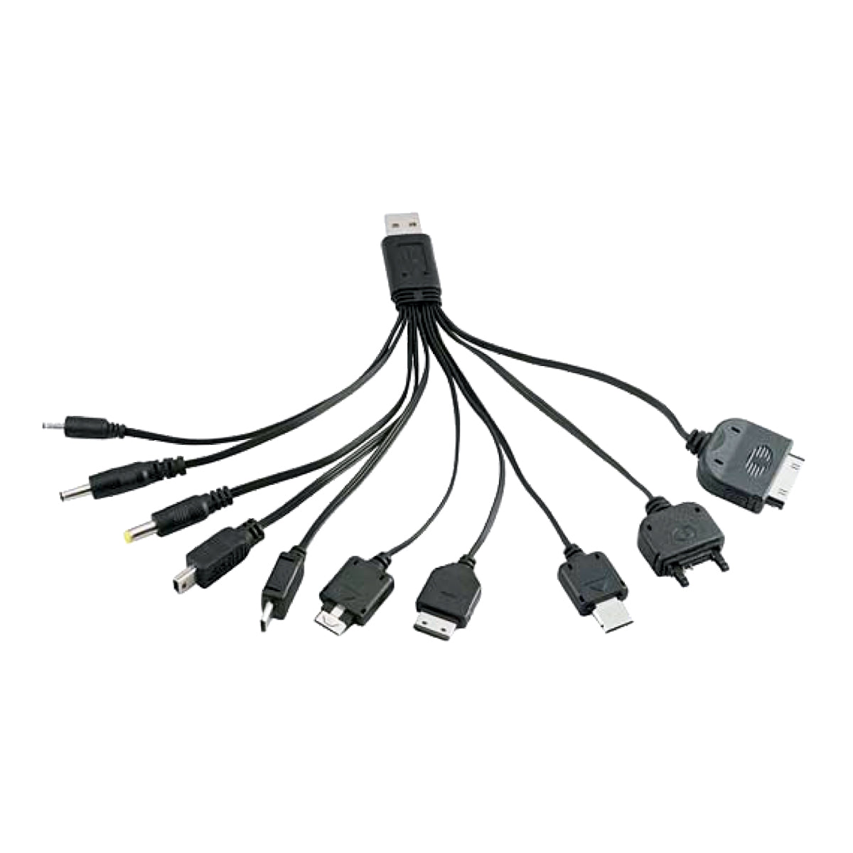 10-into-1 Multiple Charger & USB Sync Adapter Cable - Netbit UK