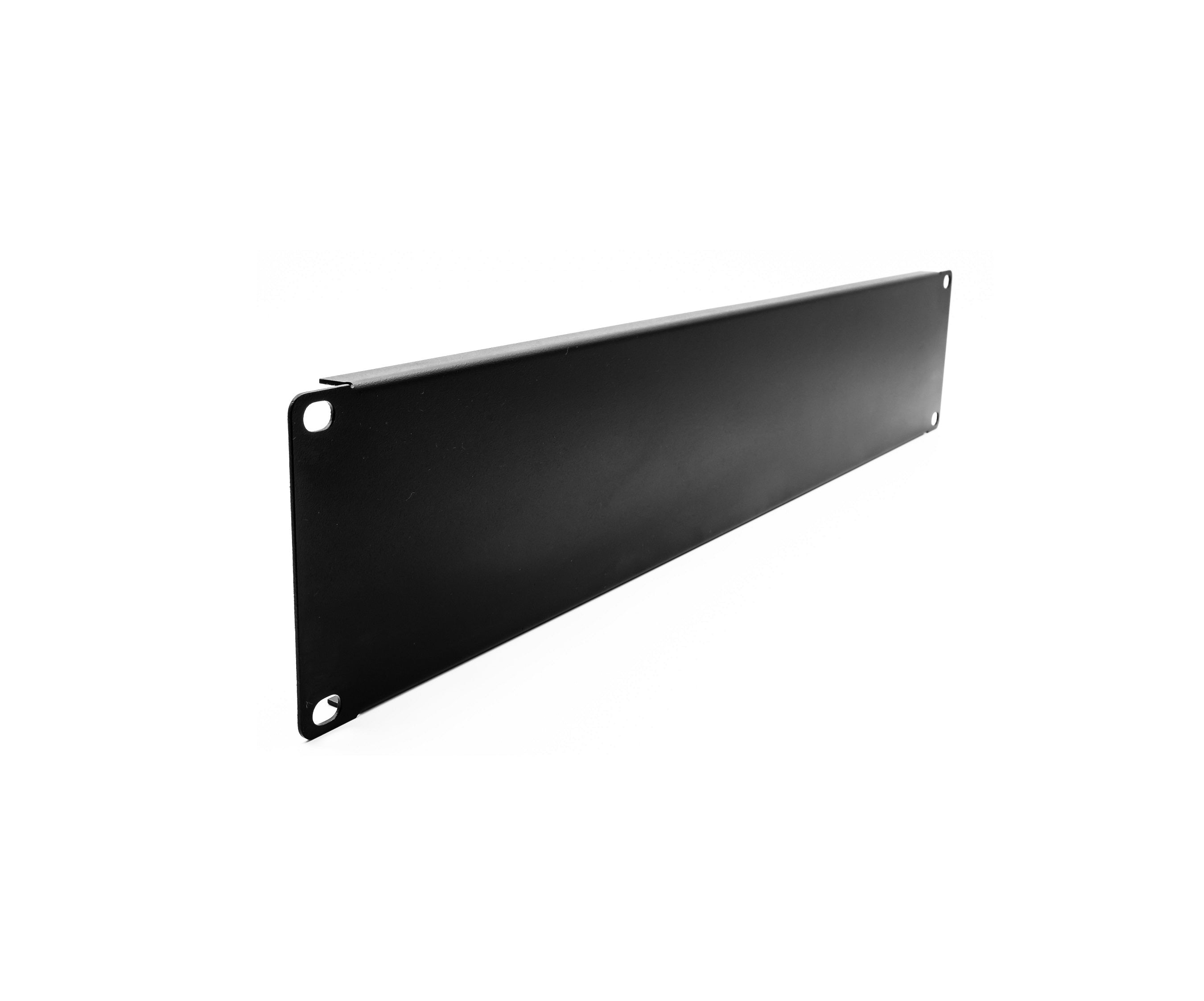 2U 19" Blanking Panel - Black - Netbit UK