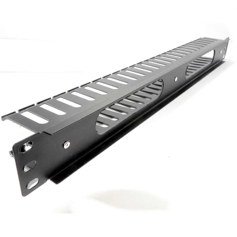 1U 19" Cable Management Bar / Panel - Trunking Type (Universal)