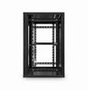 15U 450mm 19" Data Wall Cabinet w/ Shelf - Black | 15U Wall Cabinet