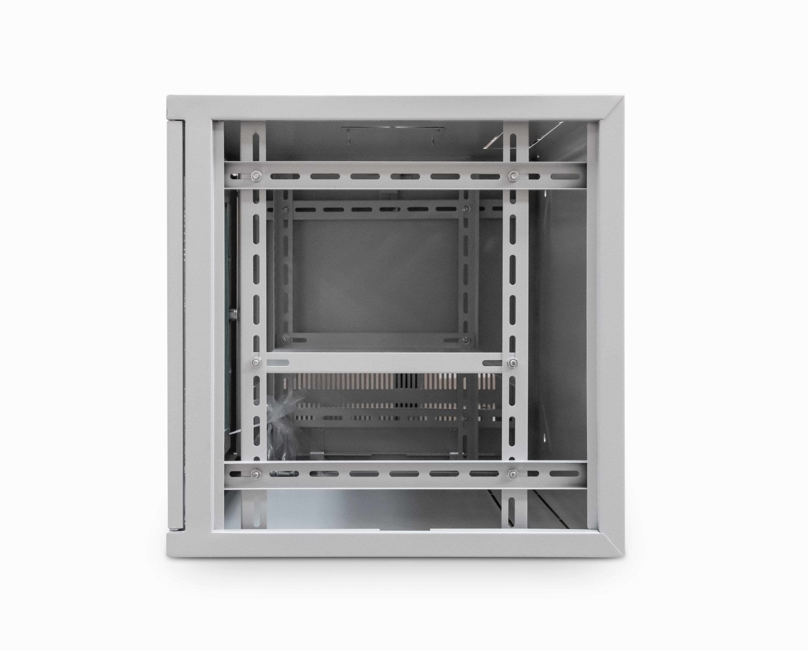 9u 550mm Deep Wall Data Cabinet - Grey - Netbit UK