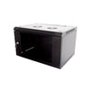9U 450mm 19" Data Wall Cabinet (Flat Pack) - Black | 9U Data Cabinet