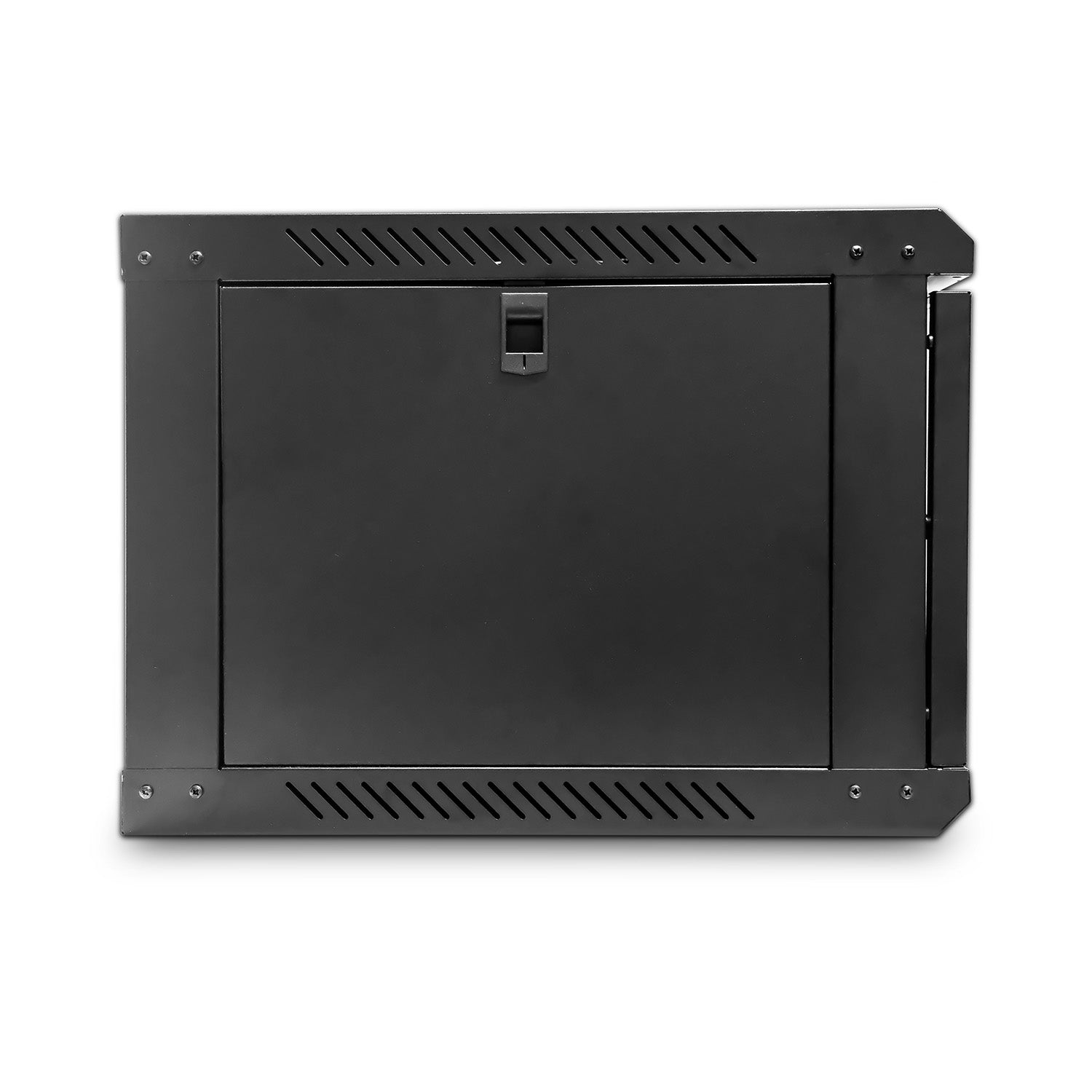 Left side view of a 6U 450mm Deep  Wall Mount Data Cabinet.