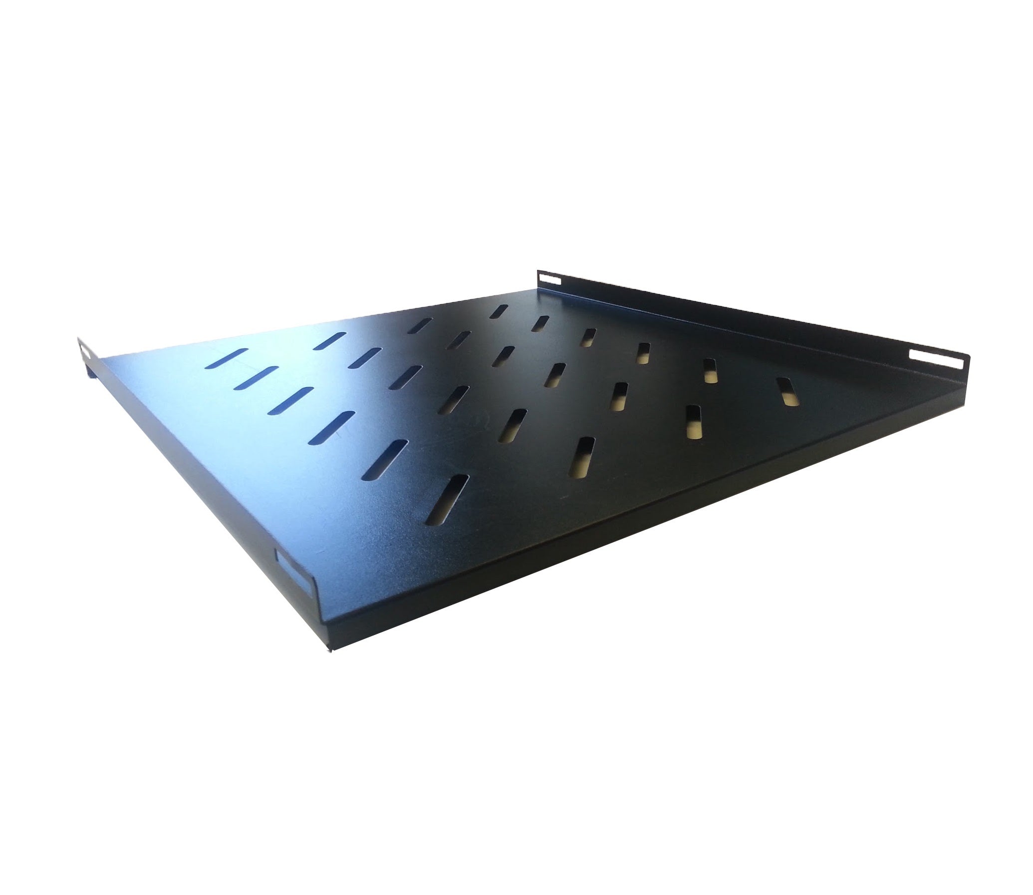 Fixed Vented Shelf for 1000mm Deep Data Cabinets - 489x700x15mm - Netbit UK