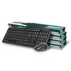 Compoint 2.4Ghz Wireless Keyboard and Mouse Set - Black