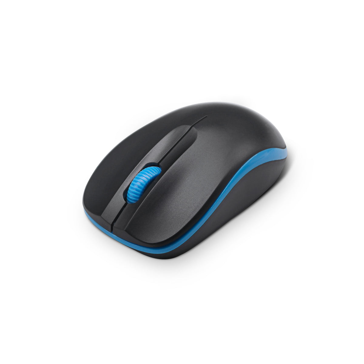 Wireless Mouse - Black / Blue - 2.4Ghz - Netbit UK
