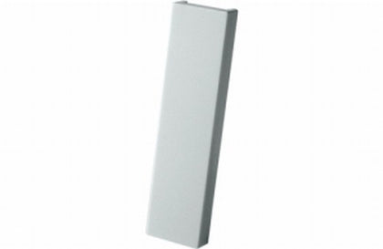 50mm x 12.5mm Quarter Blank for Euro Module Faceplates - White - Netbit UK