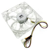 120mm LED Case Fan, 4-Pin/3-Pin - Blue