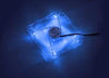 140mm LED Case Fan, 4-Pin/3-Pin - Blue