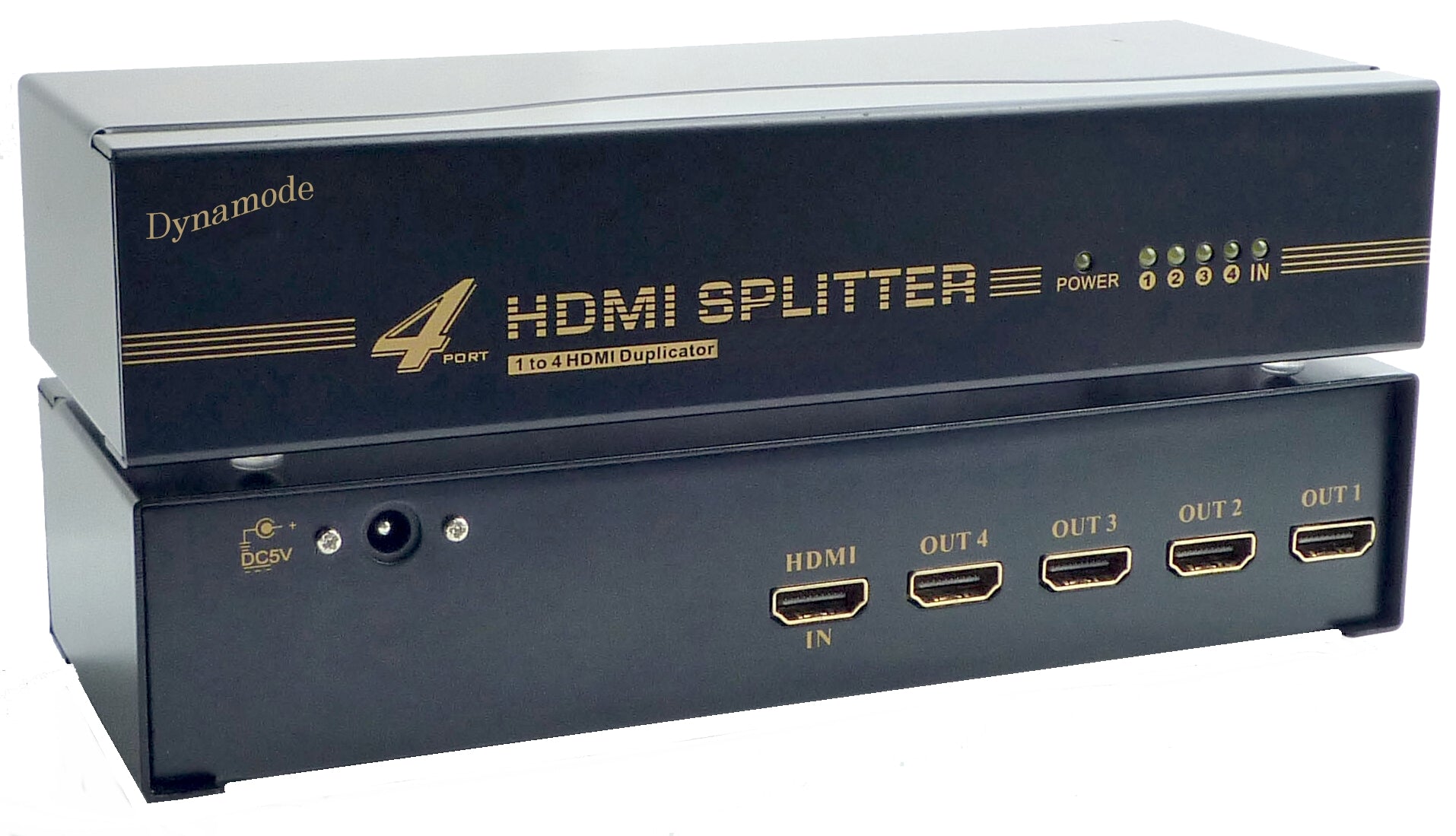 4 Port HDMI Splitter v1.4 High Speed / 3D / ARC / Ethernet