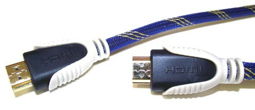 15m HDMI Cable, Ethernet & Arc, Gold Plated & Braided with Ferrite(s)