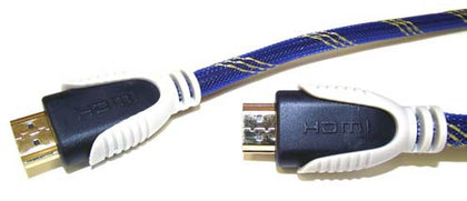 15m HDMI Cable, Ethernet & Arc, Gold Plated & Braided with Ferrite(s) - Netbit UK