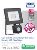 20W IP44 Electrical Outside LED Flood Light with Sensor - 1600LM /  Lumens (IP44) 2835