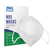 N95 Mask, Protective Face Mask, with Ear Loops, Comfortable design with Adjustable Nose Band & 95% Filtration