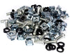 Bag of M6 Cage Nuts & Bolts / Screws (50 Sets)