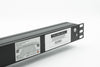 1U 19" 12 Way Vertical Switched 13A UK Sockets to UK Plug PDU with Surge Protection (Rackmount)