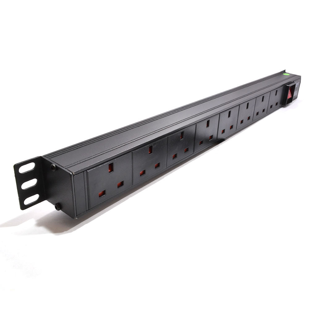 Plug For Rack Server 1U 8-Way UK Sockets Rack PDU|Vertical Rack Mounted 13A UK Plug