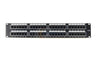 2U 19" 48 Port CAT5E Network RJ45 Patch Panel (UTP)