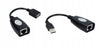 USB Extender Adapter over RJ45 (Up to 60M CAT5E/6)