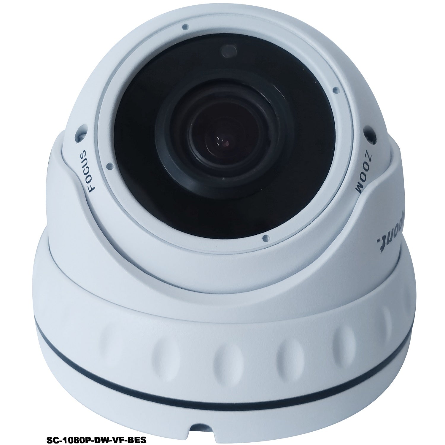 b-secure 2.0MP 4in1 White Dome CCTV Camera - Varifocal