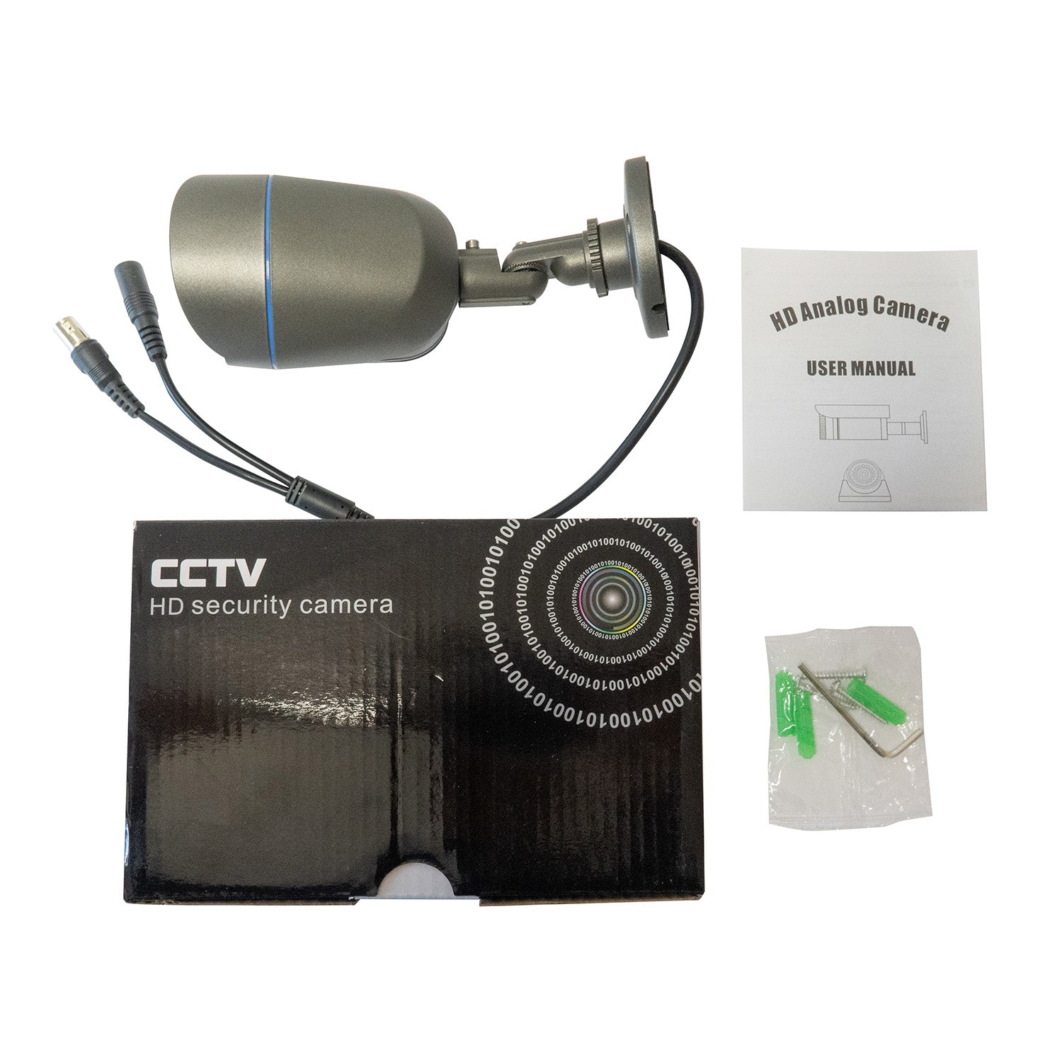 5MP CCTV Security Bullet Camera - Grey (SC-5MP-BG-D)