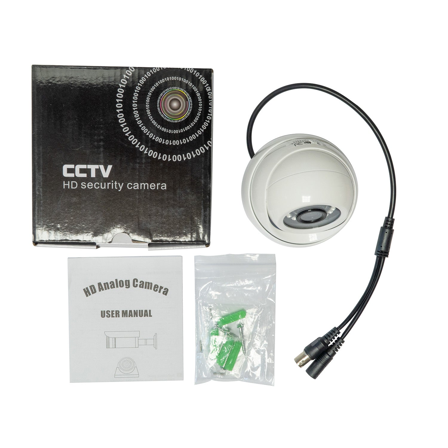 5MP CCTV  Security Dome Camera - White (SC-5MP-DW-D)