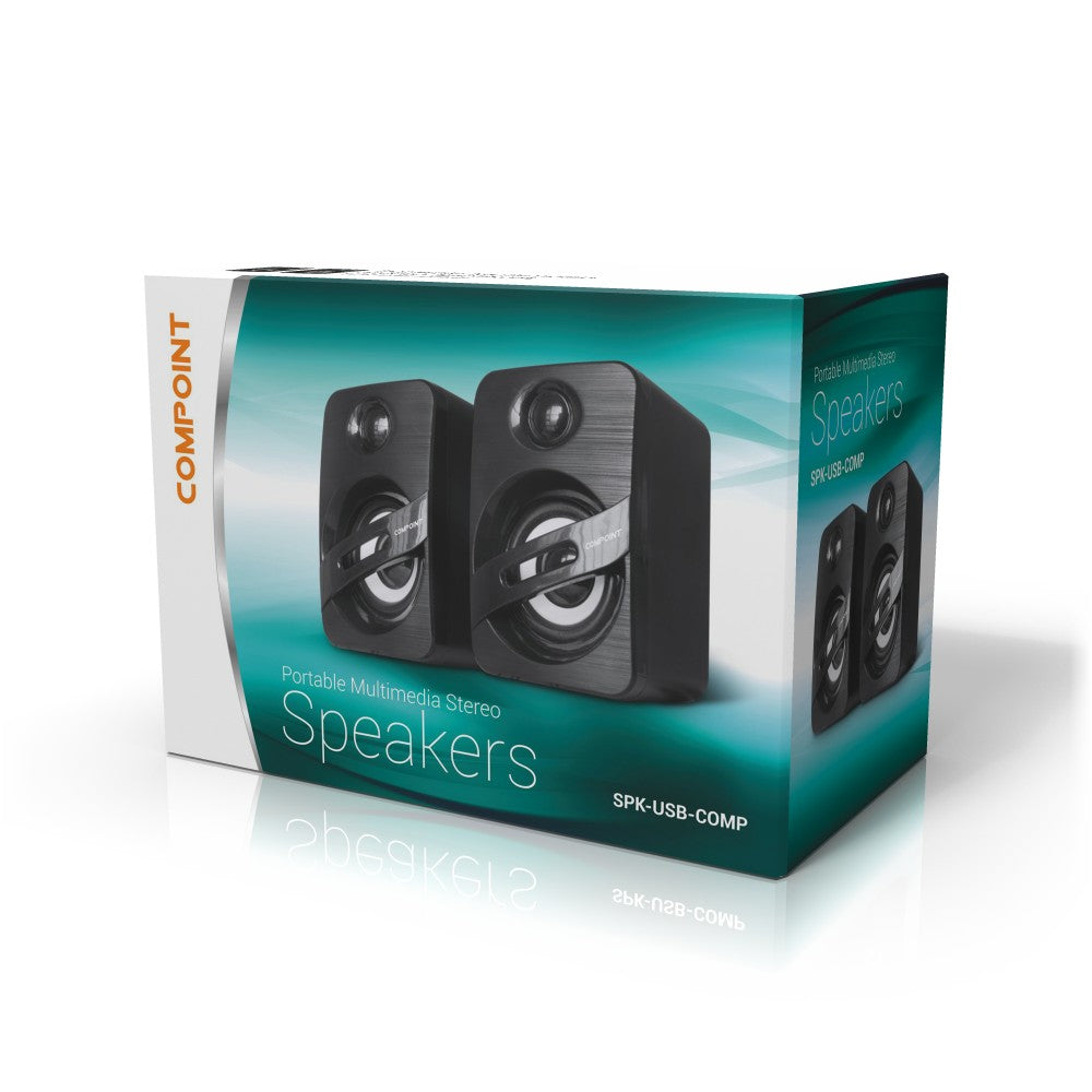 Multimedia Compact Stereo Speakers - Netbit UK