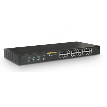 24 Port Gigabit Ethernet Switch - 10/100/1000 Rackmount Switch Hub (1U)