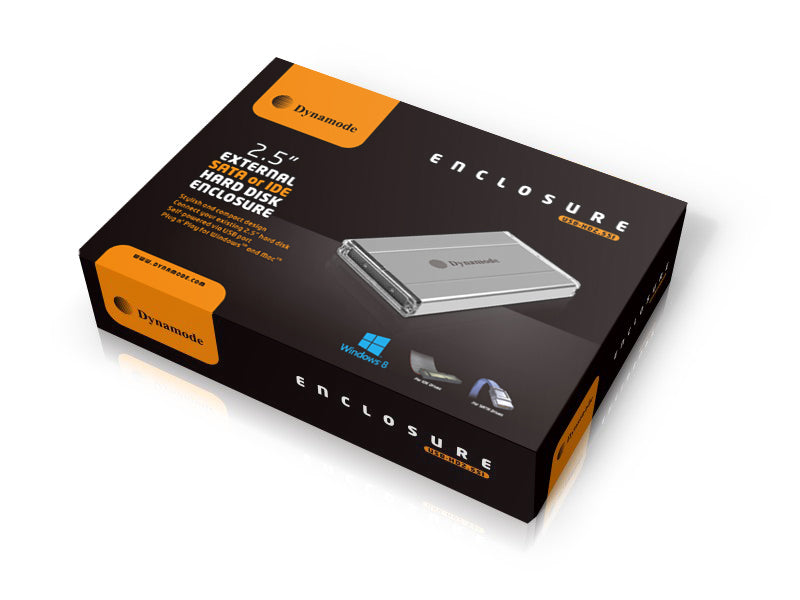 2.5" SATA & IDE HDD External Enclosure USB 2.0 - Netbit UK