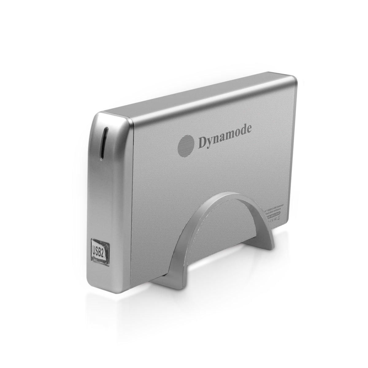 3.5" IDE HDD External Enclosure USB 2.0 (Silver) - Netbit UK