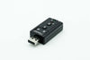 Dynamode USB Sound Card Virtual 7.1 for Windows, Linux & Mac. Plug'n'Play (USB-SOUND7)