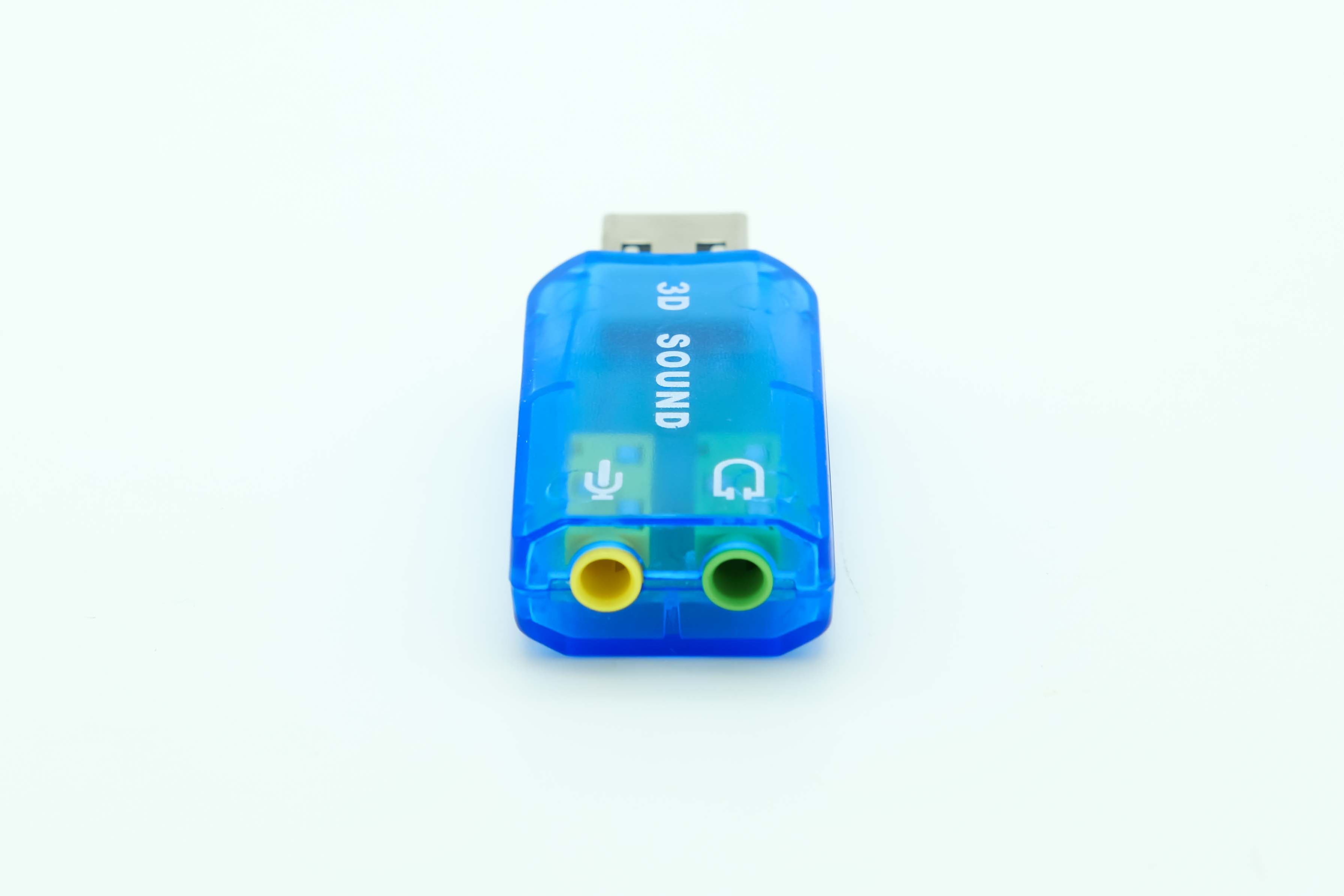 Dynamode USB Sound Card for Windows, Linux & Mac. Plug'n'Play - Netbit UK