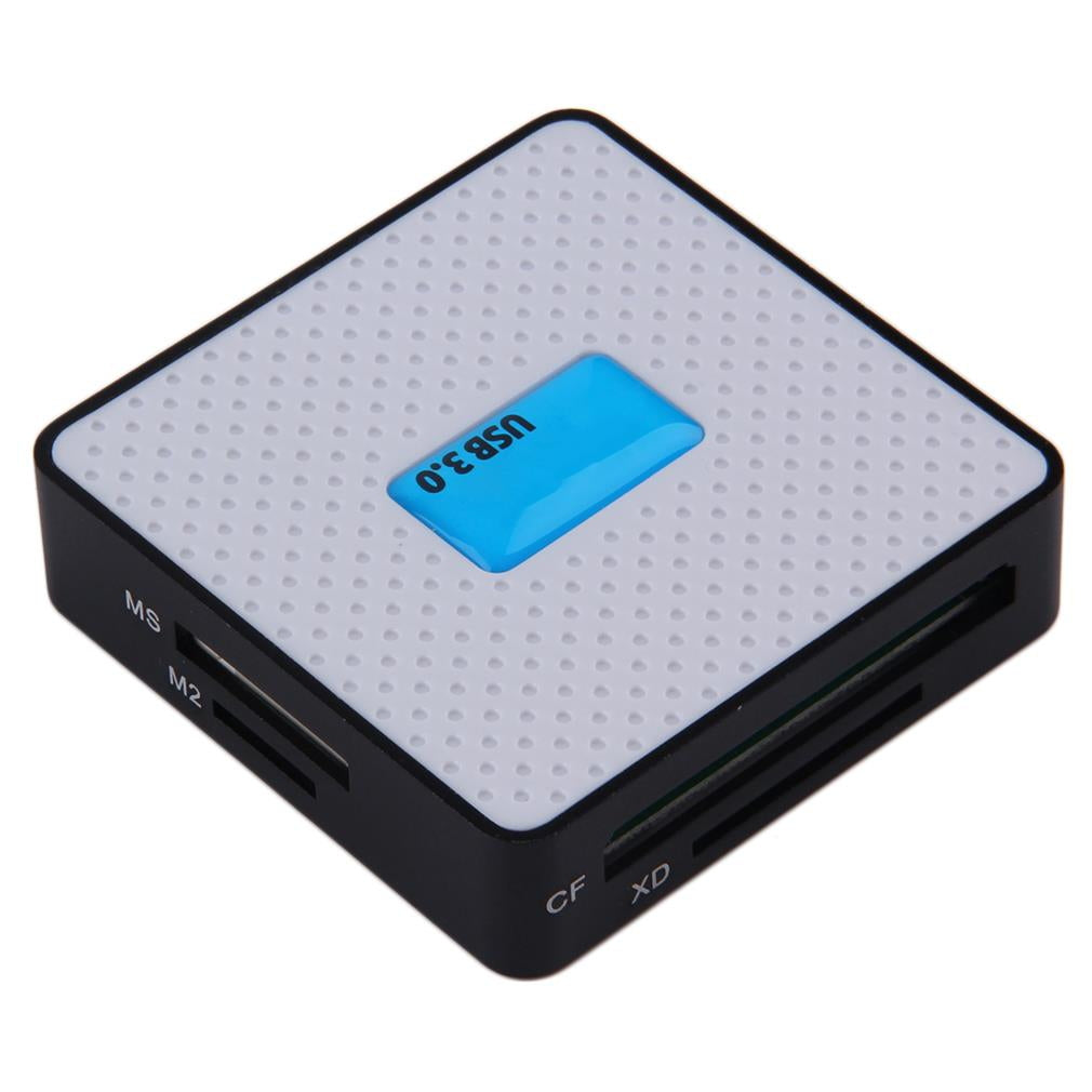 USB3.0 Multi-Format Memory Card Reader &  Writer - SD, SDHC, SDXC, MiniSD, CompactFlash, Memory Stick