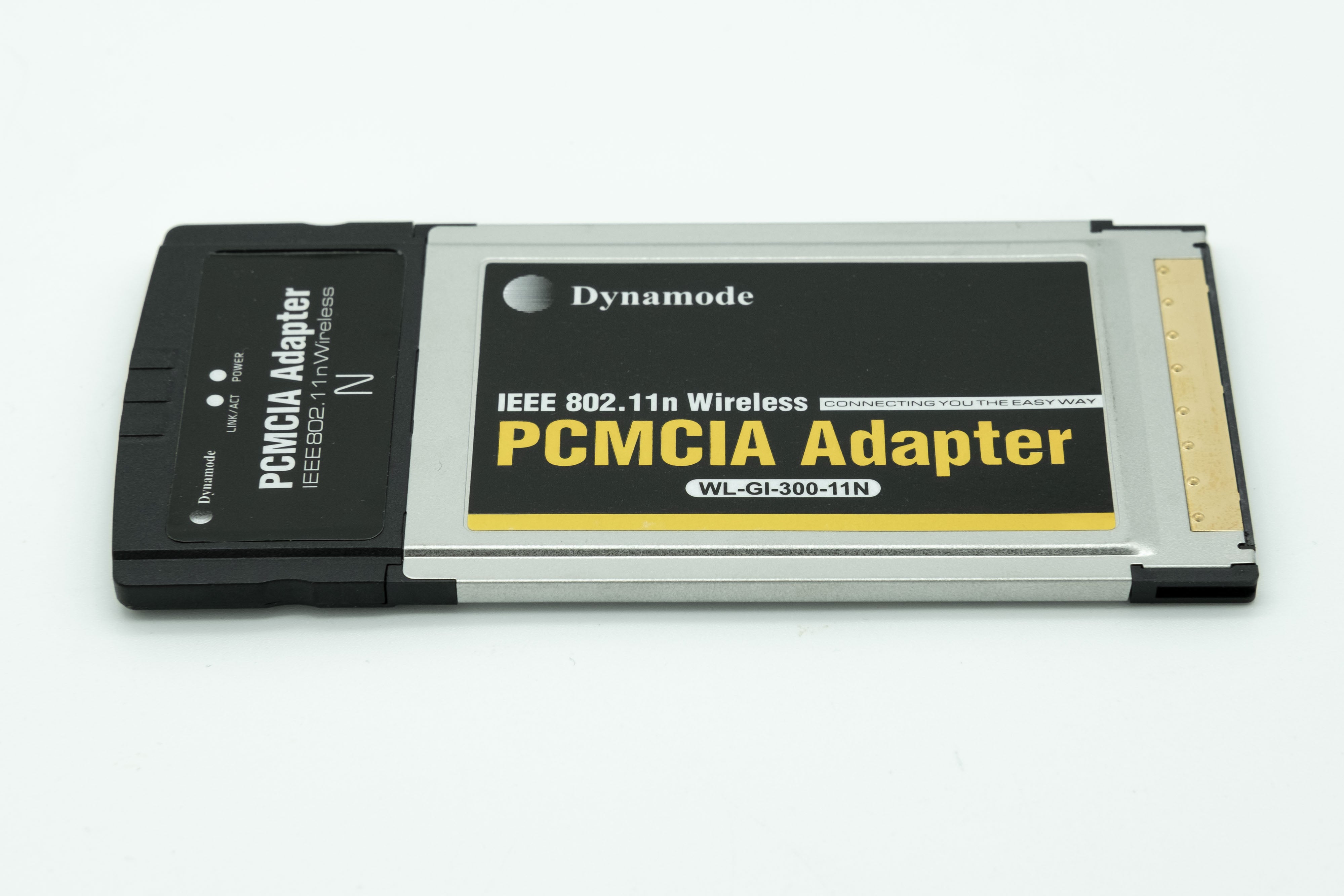 Dynamode  - WL-GI-300-11N - PCMCIA Laptop Network Card, 11n 300 Mbps 2.4 GHz Wi-Fi Wireless Cardbus