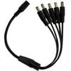 5 Way Power Splitter Cable (1 x female to 5 x male)